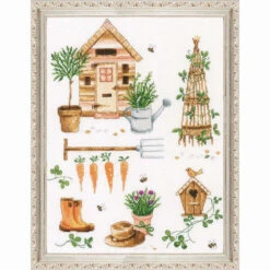 Vervaco Garden Essentials Counted Cross-Stitch Kit