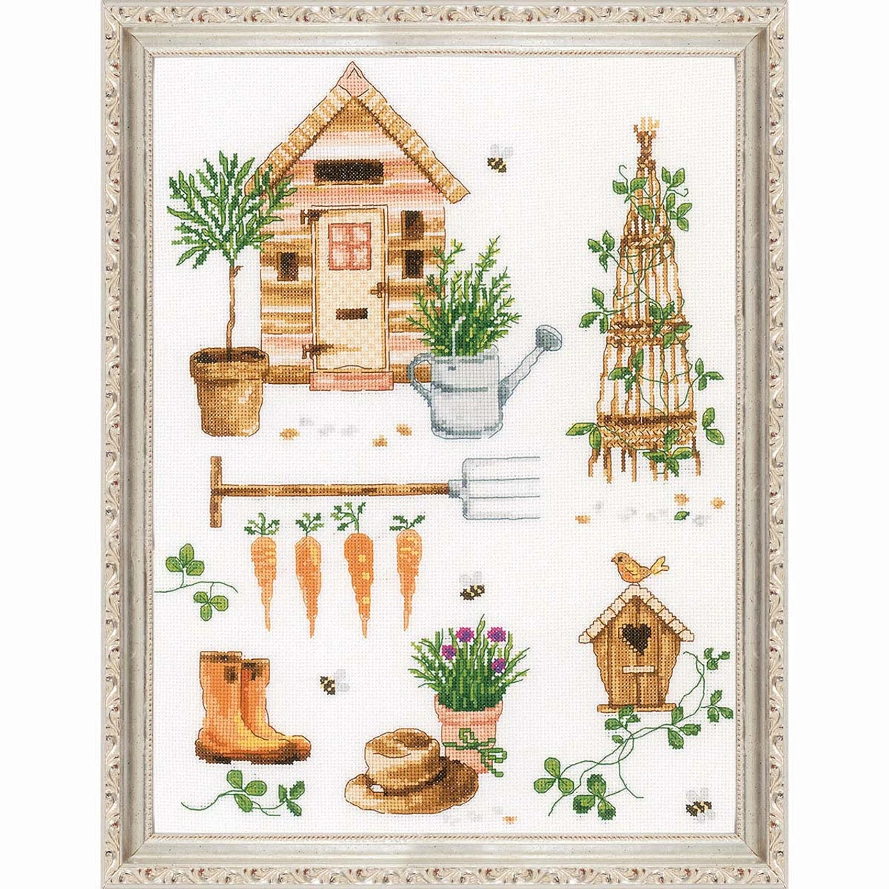 Vervaco Garden Essentials Counted Cross-Stitch Kit 3 Vervaco Garden Essentials Counted Cross-Stitch Kit