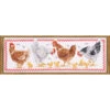 Vervaco Chickens Counted Cross-Stitch Kit -Disney || Prym || Clover Shop 188596 88169.1693425593
