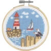 Permin The Light House Hoop Counted Cross-Stitch Kit -Disney || Prym || Clover Shop 188685 82567.1693425783