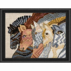 Wichelt Imports, Inc. Moroccan Mares Counted Cross-Stitch Kit