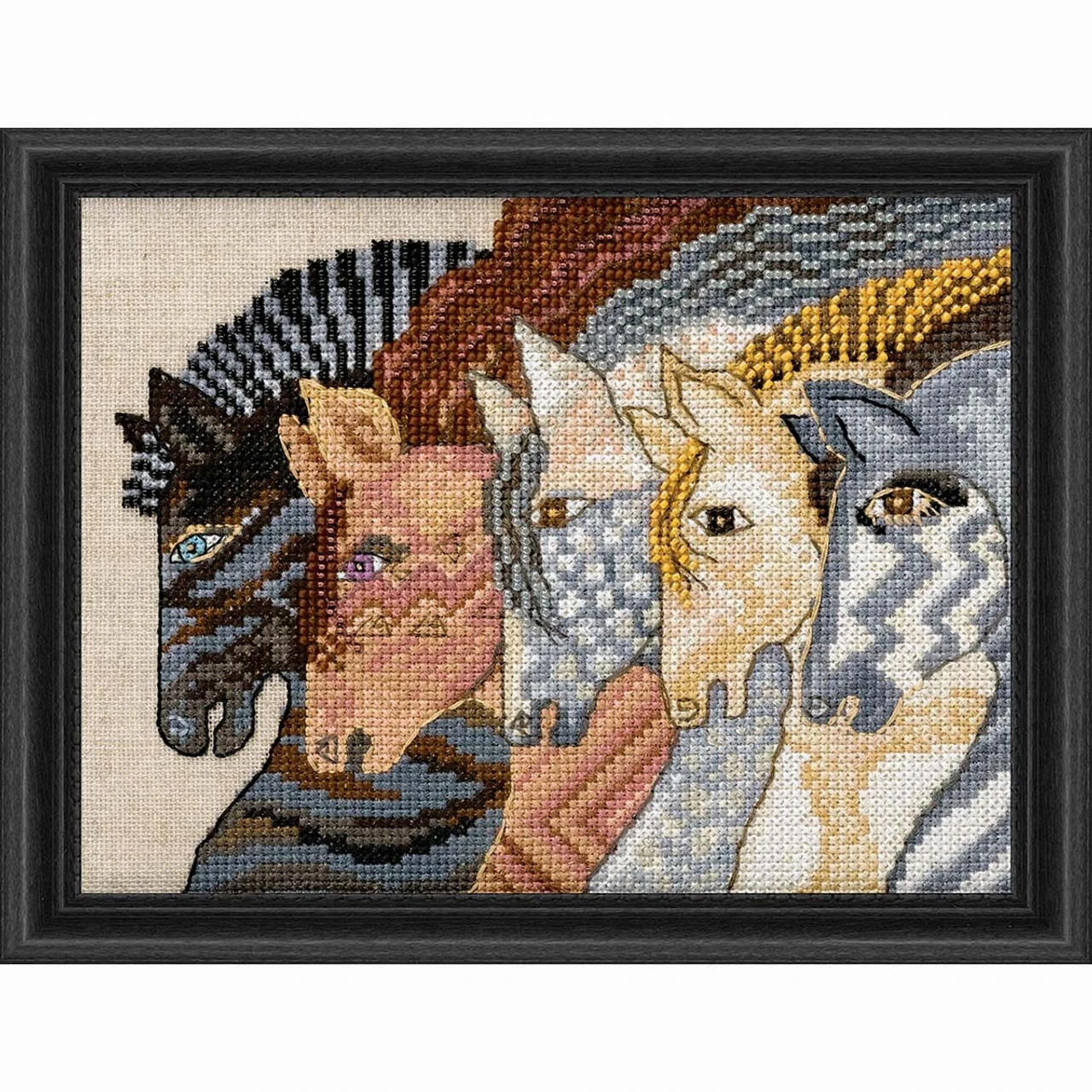 Wichelt Imports, Inc. Moroccan Mares Counted Cross-Stitch Kit 3 Wichelt Imports, Inc. Moroccan Mares Counted Cross-Stitch Kit