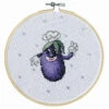 Craftways Eggplant Hoop Counted Cross-Stitch Kit -Disney || Prym || Clover Shop 188742 05397.1693425894