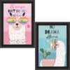 Letistitch No Drama Llama Counted Cross-Stitch Kit -Disney || Prym || Clover Shop 188775 11287.1693425975
