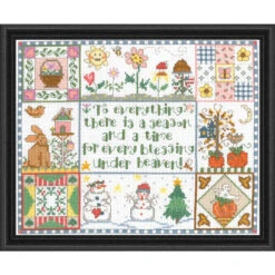 Imaginating Inc. A Season For Blessings Counted Cross-Stitch Kit