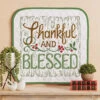 Herrschners Thankful & Blessed Wall Hanging Stamped Cross-Stitch Kit -Disney || Prym || Clover Shop 210351 90313.1693428873