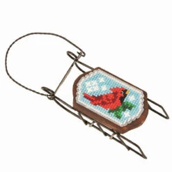 Herrschners Winter Birds Sled Ornaments Counted Cross-Stitch Kit -Disney || Prym || Clover Shop 270735 4 34800.1693433917