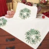 Herrschners Wintergreen Wreath Table Topper & Runner Stamped Embroidery -Disney || Prym || Clover Shop 530377 03185.1693461458