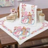Herrschners Candy Pink Christmas Table Topper & Table Runner Stamped Cross-Stitch -Disney || Prym || Clover Shop 530850 12217.1693461903