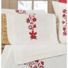 Craftways Christmas Red Floral Table Runner Stamped Embroidery Kit -Disney || Prym || Clover Shop 530882 99420.1693461928