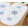 Herrschners Snow Crystals Table Runner Stamped Cross-Stitch -Disney || Prym || Clover Shop 530891 66419.1693461952
