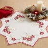 Nob Hill Candlelight Star Table Topper Stamped Embroidery -Disney || Prym || Clover Shop 532028 82656.1693462150