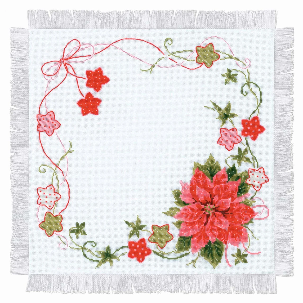 RIOLIS Christmas Table Topper Counted Cross-Stitch Kit 3 RIOLIS Christmas Table Topper Counted Cross-Stitch Kit