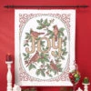 Herrschners Cardinal Joy Lap Quilt Top Stamped Cross-Stitch Kit -Disney || Prym || Clover Shop 540133 58558.1693462743