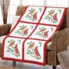 Herrschners Christmas Cardinals Quilt Blocks Stamped Cross-Stitch -Disney || Prym || Clover Shop 540628 26156.1693463069