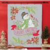 Herrschners Seasons Greeting Lap Quilt Top Stamped Cross-Stitch -Disney || Prym || Clover Shop 540699 96441.1693463212