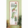 Herrschners Let It Snow Banner Wall Hanging Stamped Cross-Stitch Kit -Disney || Prym || Clover Shop 540711 08311.1693463238