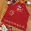 Herrschners Call Me Mrs. Claus Apron Stamped Cross-Stitch