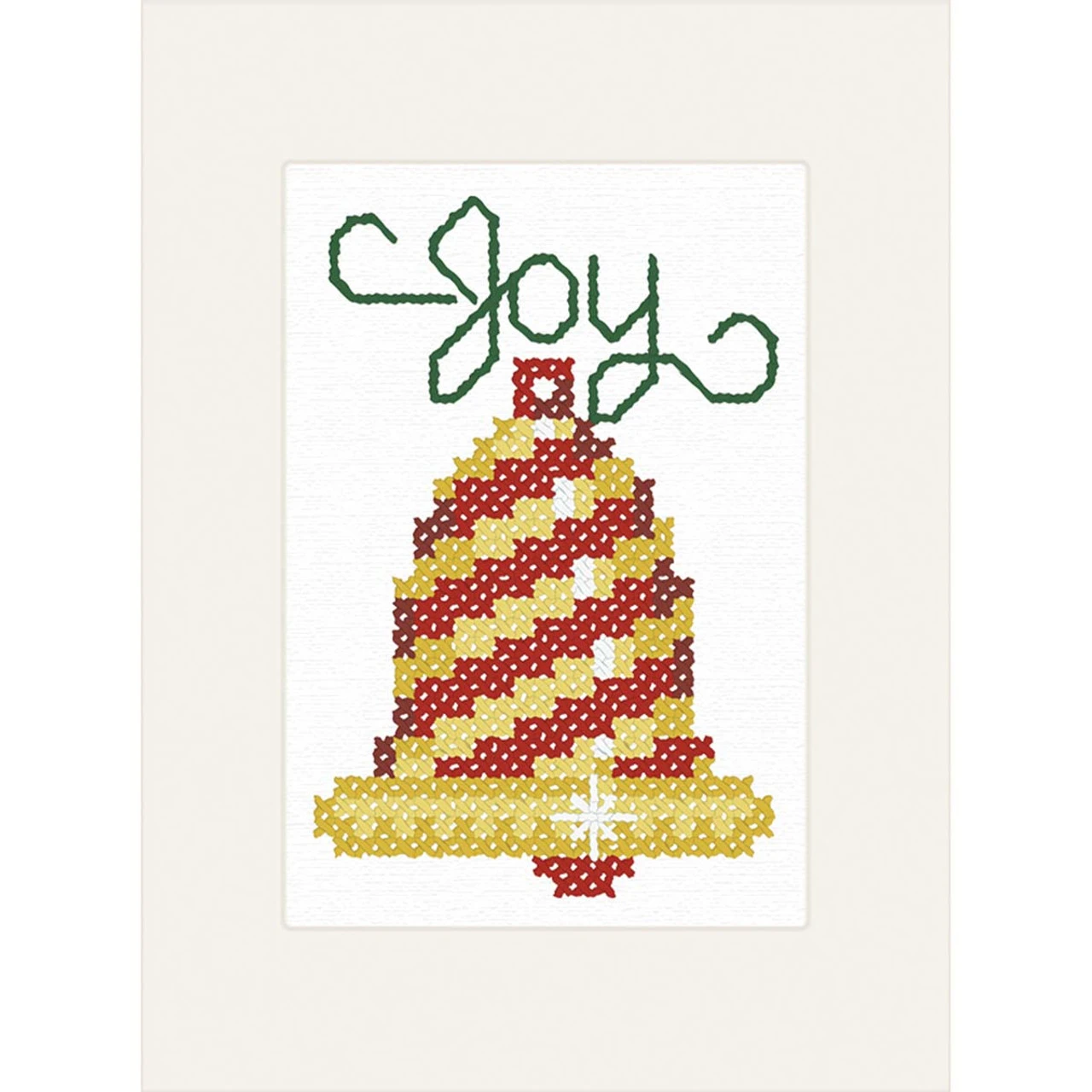 Herrschners Christmas Greeting Cards Stamped Cross-Stitch Kit 6 Herrschners Christmas Greeting Cards Stamped Cross-Stitch Kit - Image 4