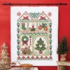 Herrschners Christmas Sampler Lap Quilt Top Stamped Cross-Stitch Kit 1 Herrschners Christmas Sampler Lap Quilt Top Stamped Cross-Stitch Kit -Disney || Prym || Clover Shop 541095 93383.1693463589
