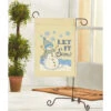 Herrschners Let It Snow Porch Flag Stamped Cross-Stitch Kit 1 Herrschners Let It Snow Porch Flag Stamped Cross-Stitch Kit -Disney || Prym || Clover Shop 541224 37880.1693463677