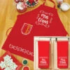 Herrschners Mr. & Mrs. Claus Apron & Towel Pair Set Stamped Cross-Stitch -Disney || Prym || Clover Shop 541231 57952.1693463693