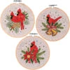 Craftways Christmas Cardinals Hoop Set Stamped Embroidery -Disney || Prym || Clover Shop 541288 54412.1693463783