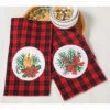 Herrschners Christmas Greenery Towel Pair Stamped Cross-Stitch -Disney || Prym || Clover Shop 541303 09880.1693463801