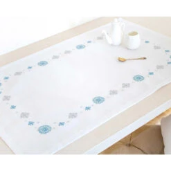 Luca-S Snowflake Table Runner Counted Cross-Stitch Kit