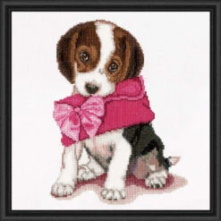 Thea Gouverneur Puppy Love Counted Cross-Stitch Kit