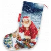 Luca-S Santa On The Rooftop Stocking Counted Cross-Stitch Kit -Disney || Prym || Clover Shop 561231 90442.1693465835
