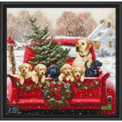 Luca-S Out For A Ride Counted Cross-Stitch Kit