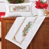Craftways Santa Birds Pillow Cover & Table Runner Set Counted Cross-Stitch -Disney || Prym || Clover Shop 561380 50652.1693465946