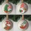 Craftways Gnomes Christmas Ornament Covers Counted Cross-Stitch Kit -Disney || Prym || Clover Shop 561385 76821.1693465958