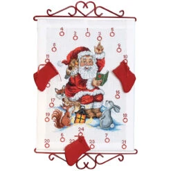 Permin Pixie Advent Calendar Counted Cross-Stitch Kit