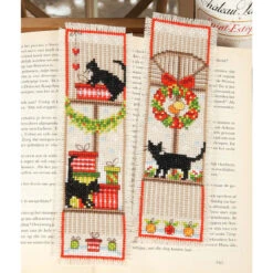 Vervaco Christmas Atmosphere Bookmarks Counted Cross-Stitch Kit -Disney || Prym || Clover Shop 565657 4 31096.1693466380
