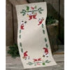 Permin Elf & Stockings Table Runner Counted Cross-Stitch Kit -Disney || Prym || Clover Shop 567276 90465.1693466492