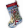 Dimensions Christmas Sled Stocking Counted Cross-Stitch Kit -Disney || Prym || Clover Shop 568819 16840.1693466601