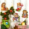 Orchidea Cats At Christmas Ornaments Counted Cross-Stitch Kit 1 Orchidea Cats At Christmas Ornaments Counted Cross-Stitch Kit -Disney || Prym || Clover Shop 570296 23428.1693466922