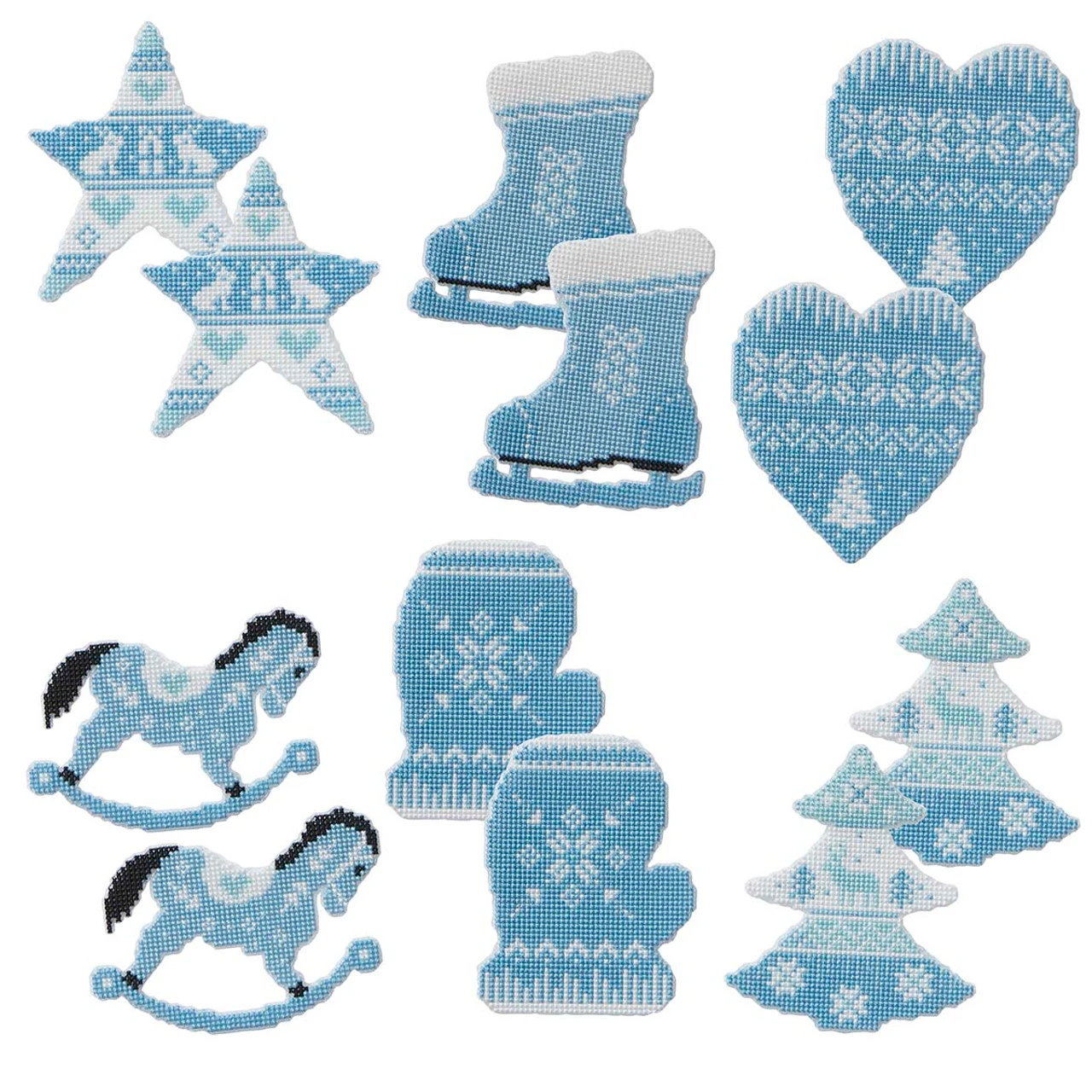 Herrschners Vintage Traditions Ornaments Counted Cross-Stitch Kit 3 Herrschners Vintage Traditions Ornaments Counted Cross-Stitch Kit