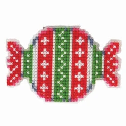 Herrschners Peppermint Christmas Ornaments Counted Cross-Stitch Kit -Disney || Prym || Clover Shop 570632 4 01272.1693467474