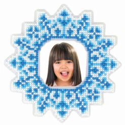 Herrschners Snowflake Flurries Photo Frame Counted Cross-Stitch Kit -Disney || Prym || Clover Shop 570639 5 07125.1693467490