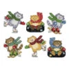 Design Works Winter Fun Cats Ornaments Counted Cross-Stitch Kit -Disney || Prym || Clover Shop 570672 29923.1693467574