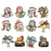 Design Works Cats Ornament Set Counted Cross-Stitch -Disney || Prym || Clover Shop 570673 39538.1693467577