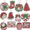 Herrschners Christmas Delight Ornaments Counted Cross-Stitch Kit 2 Herrschners Christmas Delight Ornaments Counted Cross-Stitch Kit -Disney || Prym || Clover Shop 570737 49918.1693467605